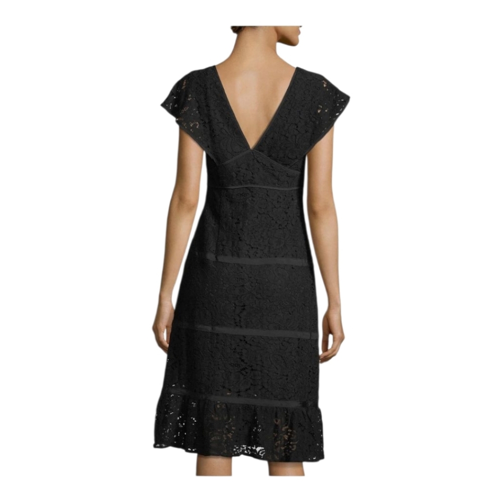 Nanette Lepore Black Sheath Halter Dress - Picture 2 of 7